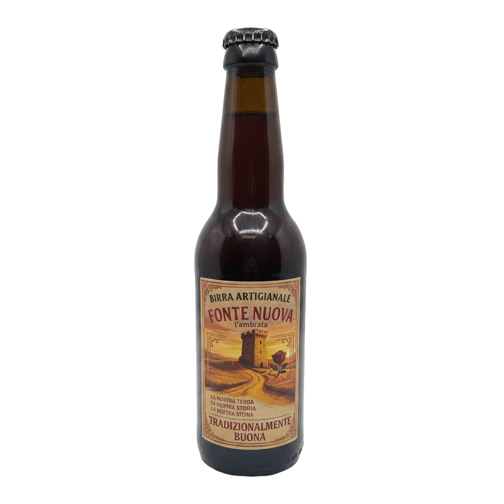 Birra Fonte Nuova - Etichetta Disegno
