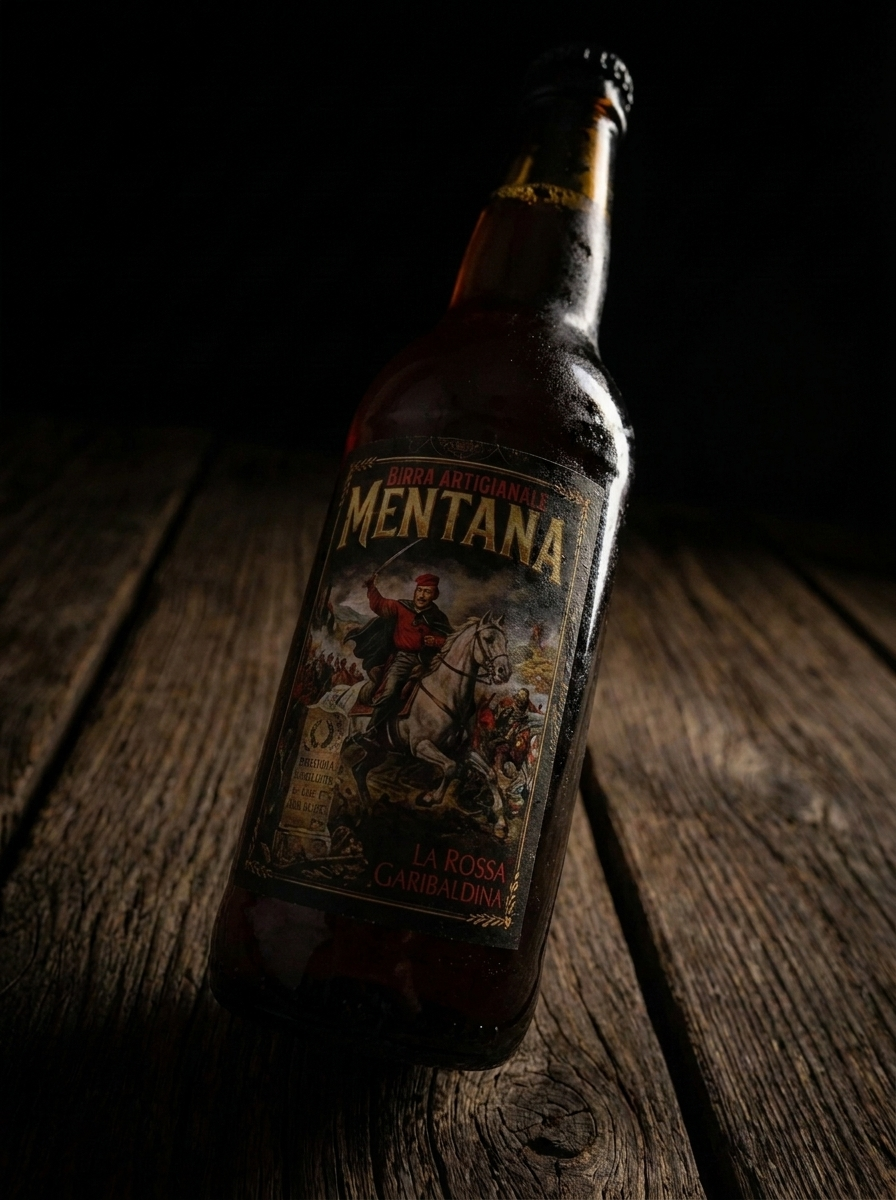 Birra Mentana - Etichetta Garibaldi