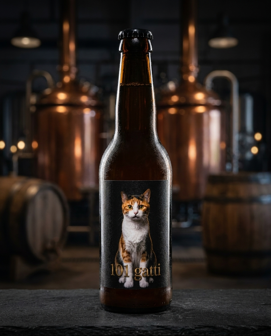 101 Gatti – Europeo a Pelo Rosso Birra Artigianale Premium