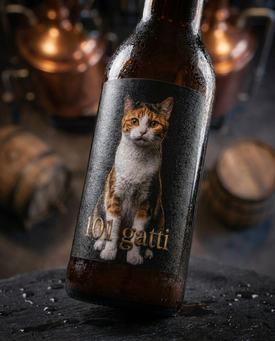 101 Gatti – Europeo a Pelo Rosso Birra Artigianale Premium