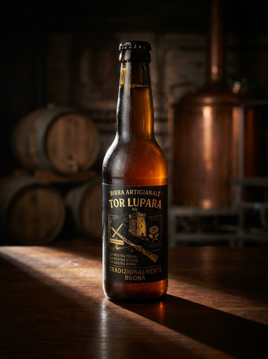 Birra Tor Lupara - Etichetta Nera