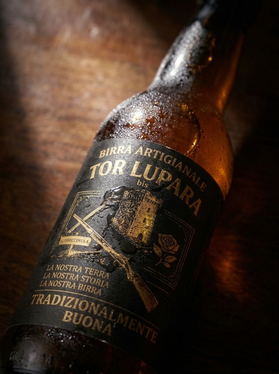 Birra Tor Lupara - Etichetta Nera