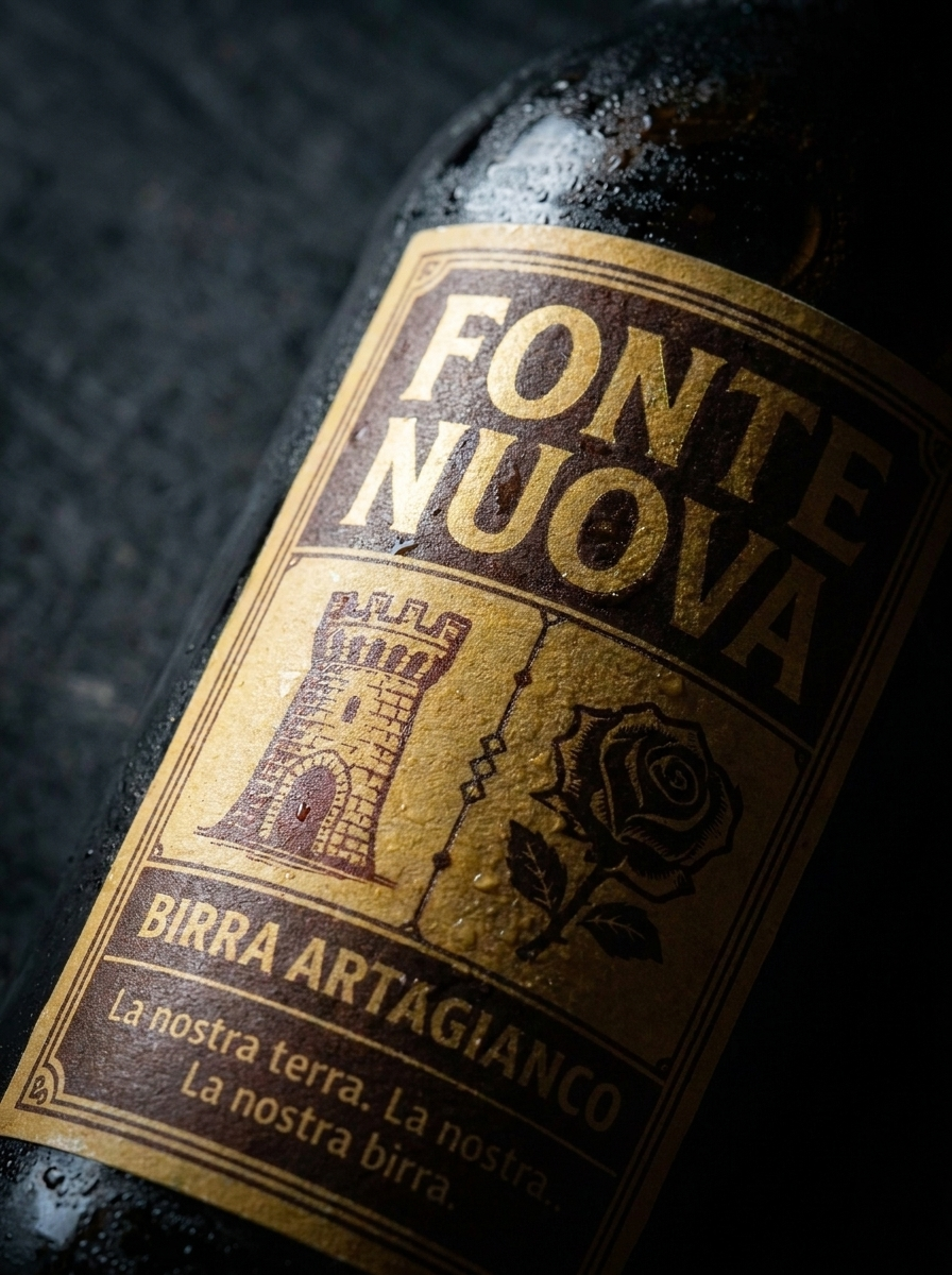 Birra Fonte Nuova - Etichetta Icone